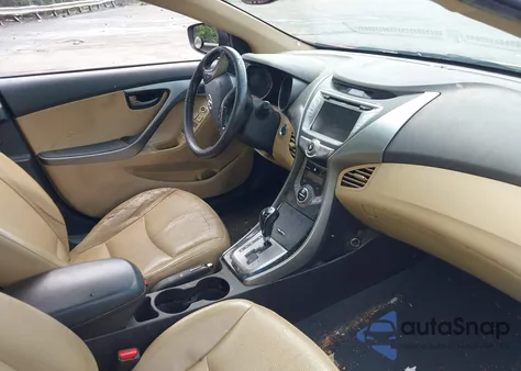 2013 Hyundai Elantra Limited from USA, damaged, VIN 5NPDH4AE5DH214213